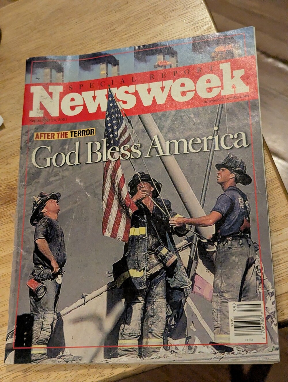 NEWSWEEK Special Report Sept. 24, 2001 After The Terror God Bless America 9/11